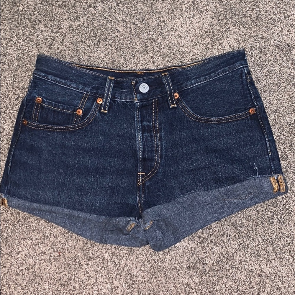 Levi denim shorts